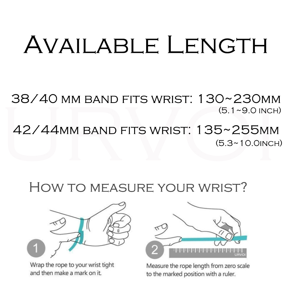 Tali jam tangan URVOI berbahan - Mesh Coil Strip ulasan dan harga