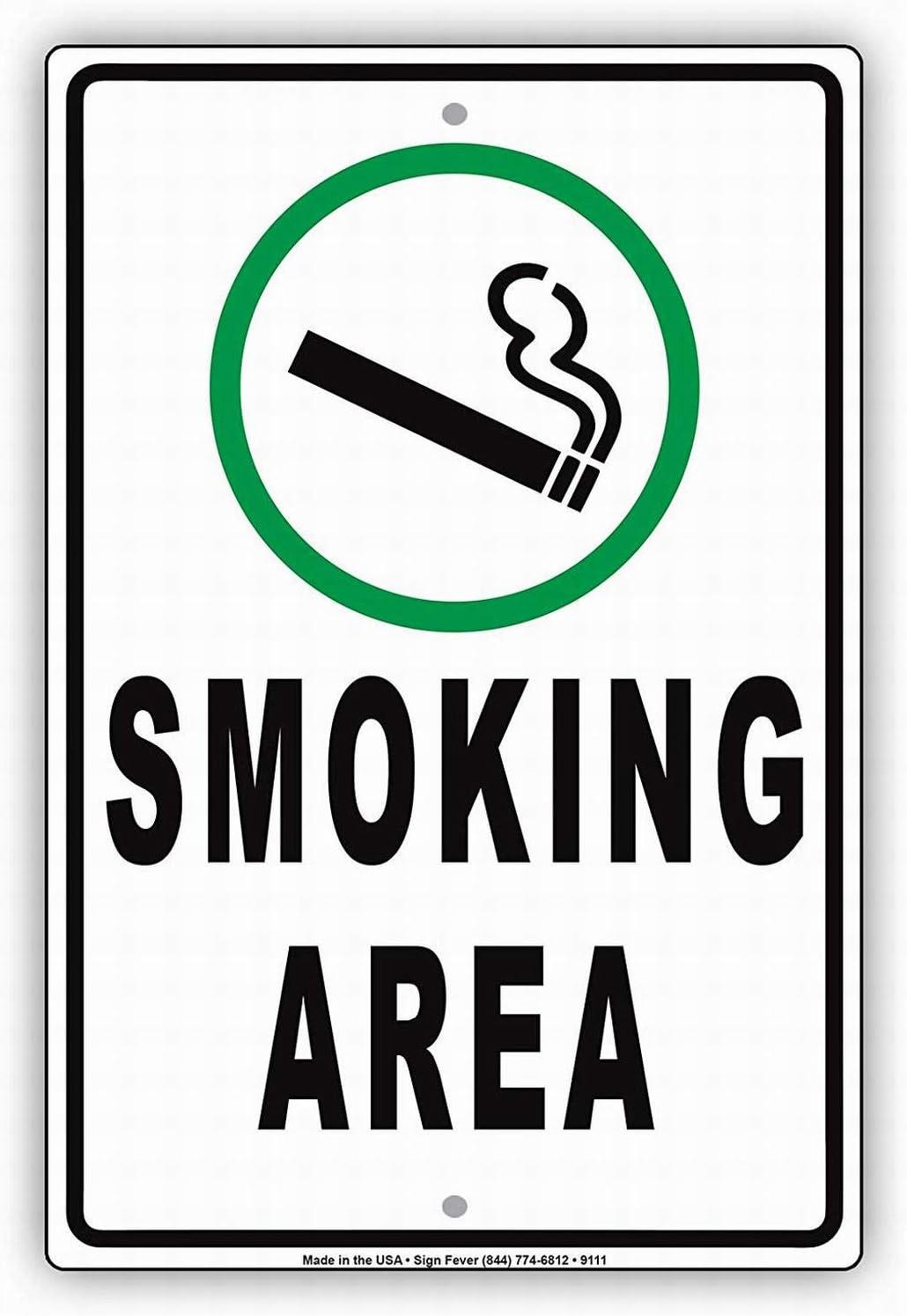Tanda keselamatan 12x16 meroko - Vaping Store ulasan dan harga